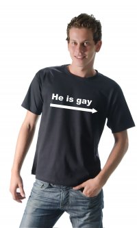 Camiseta He is gay