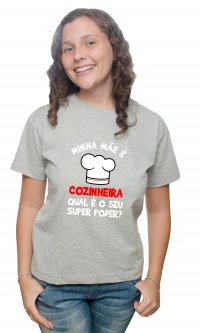 Camiseta Mãe cozinheira