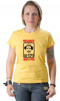 Camiseta Madruga Presidente