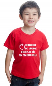 Camiseta Controle de Volume