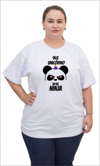 Camiseta Panda unicórnio