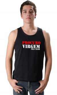 Camiseta Procuro virgem