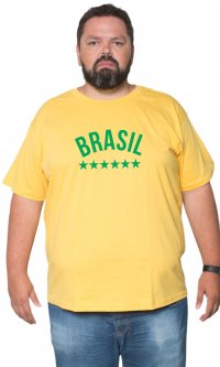 Camiseta Cores Brasil Estrela