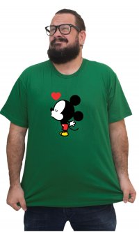 Camiseta Mickey Beijo