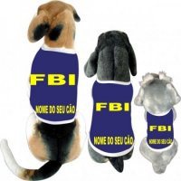 Cãomiseta - FBI