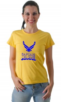 Camiseta Capitã Marvel