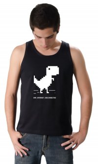 Camiseta T-rex internet