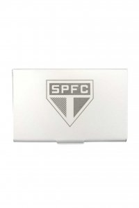Porta Cartão Metal Escudo do São Paulo