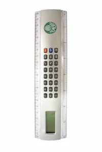 Regua Calculadora 20cm Escudo do Palmeiras