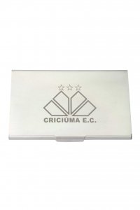 Porta Cartão Metal Escudo do Criciúma