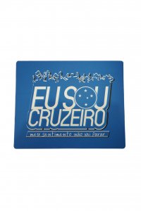 Mouse Pad Retangular Eu Sou Cruzeiro